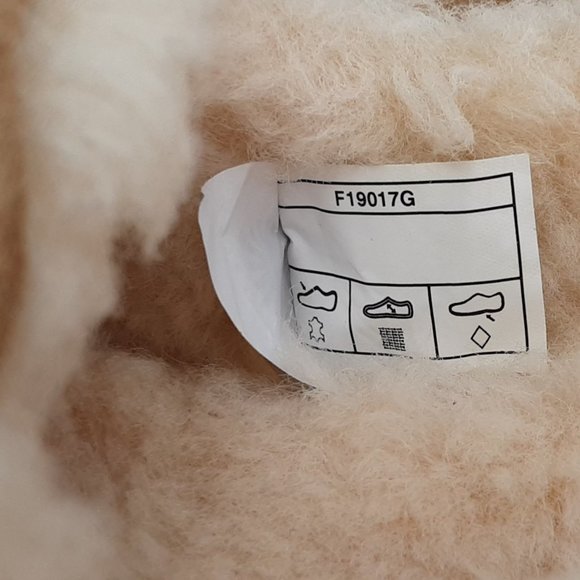 UGG 'ANSLEY' SHEARLING WOOL MOCCOSIAN SLIPPERS 'RICH CHESNUT' SUEDE - Picture 11 of 16